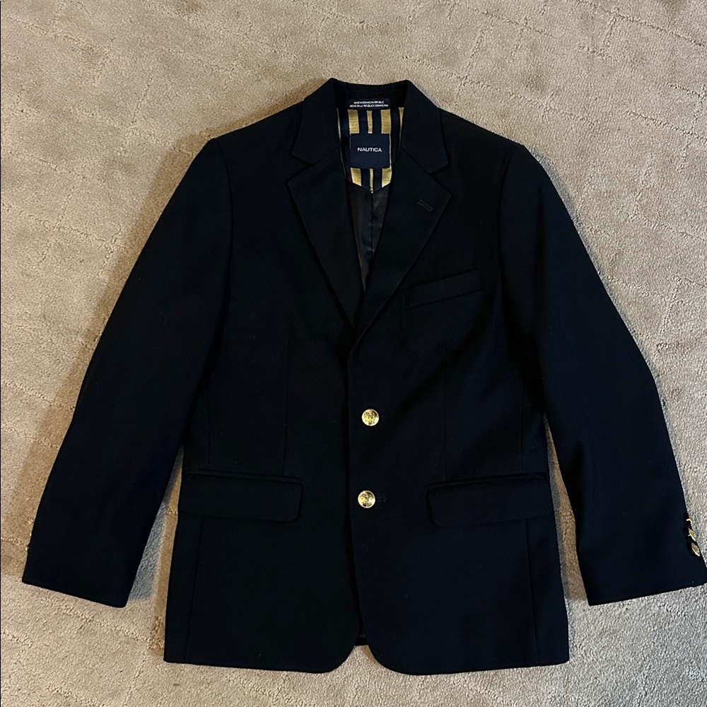 Nautica Boys NavyBlue Blazer size 10 used once